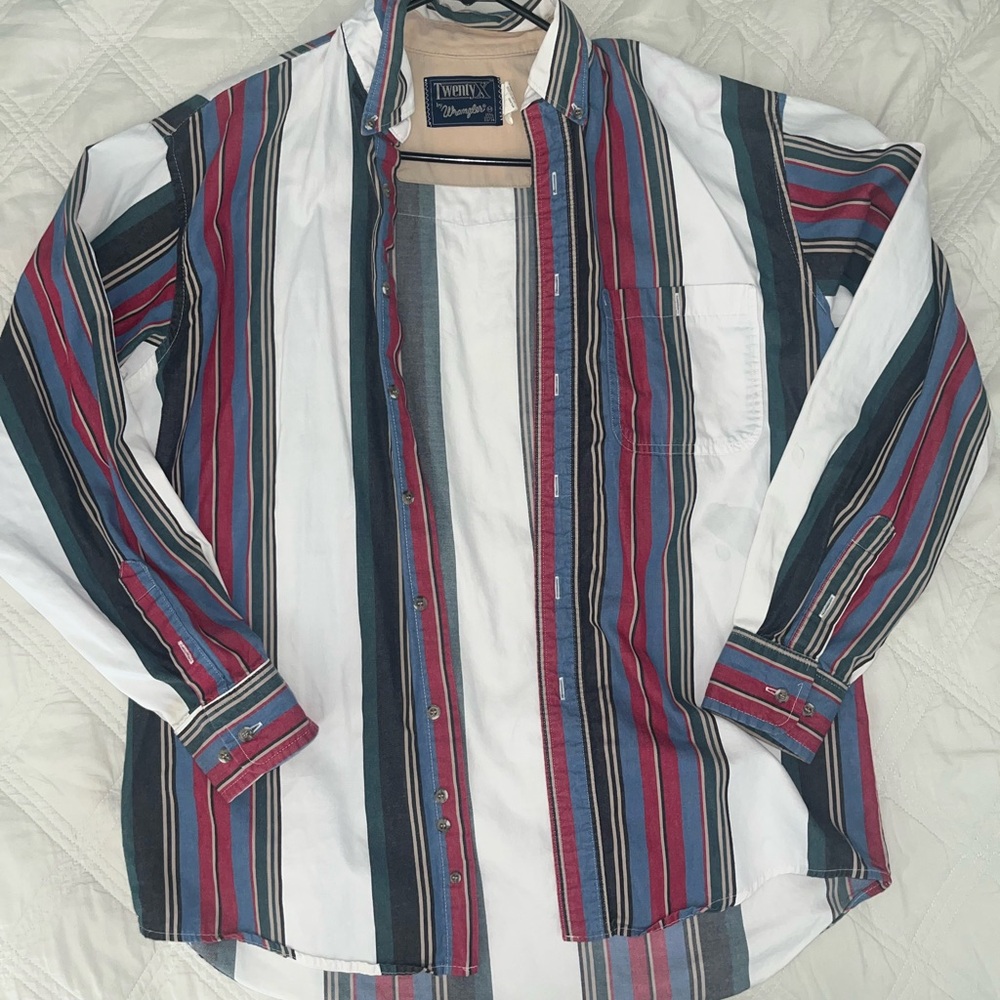 Vintage Wrangler Button Up Shirt
